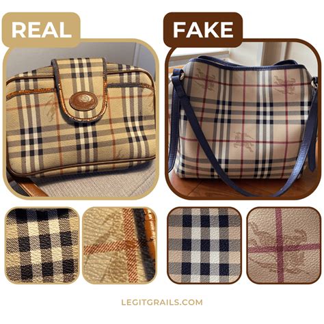 how to tell if Burberry bag is real